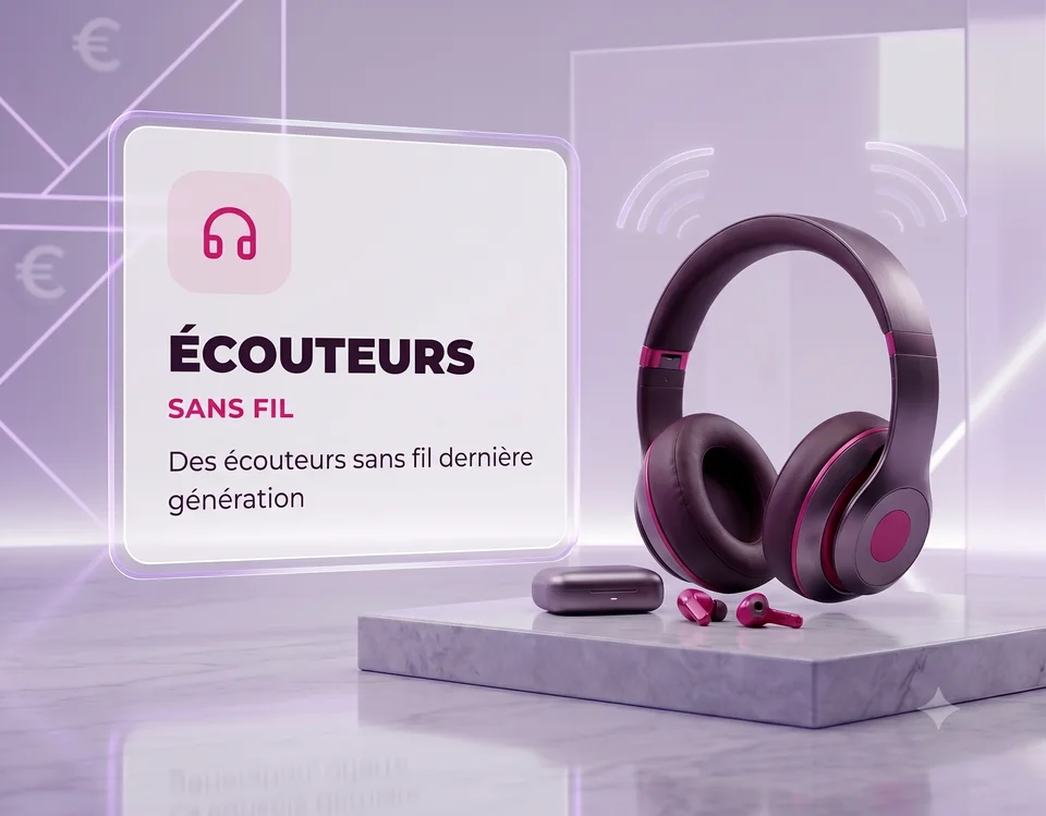 Écouteurs sans fil - Des écouteurs sans fil dernière génération