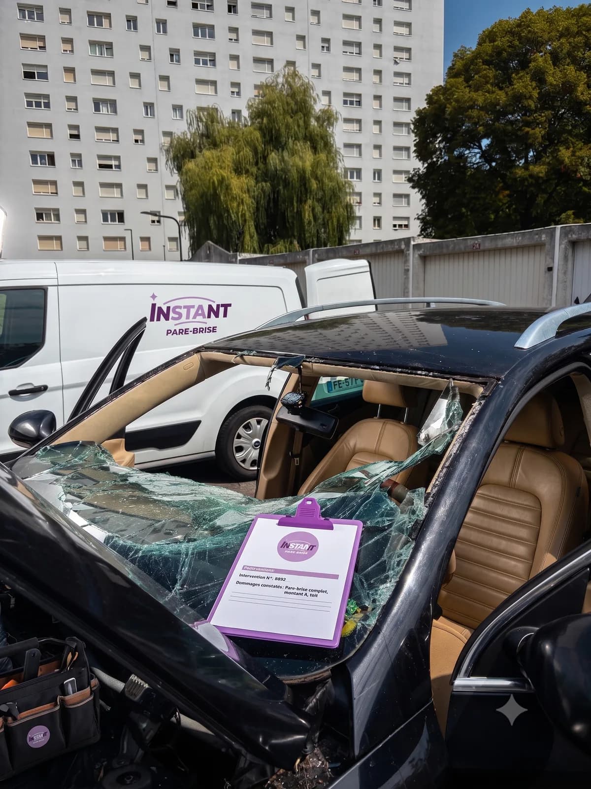 Volkswagen Passat - pendant l'intervention